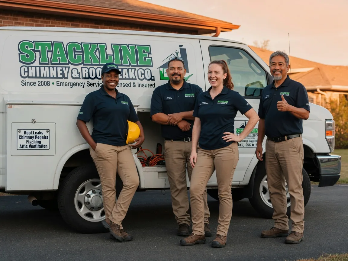 Chimney flashing repair company in Roscoe, SD